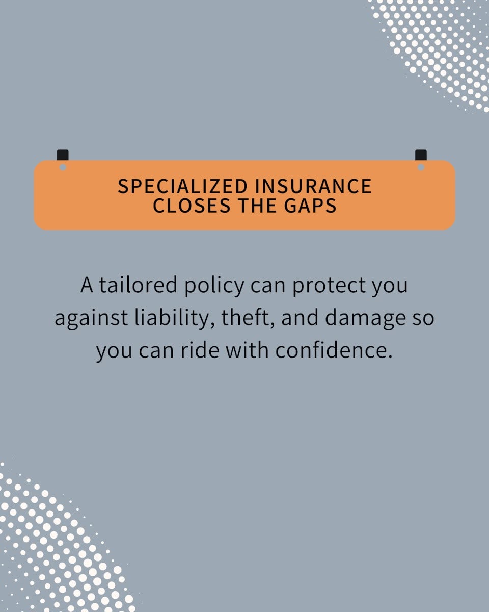 Specialized insurance closes the gaps